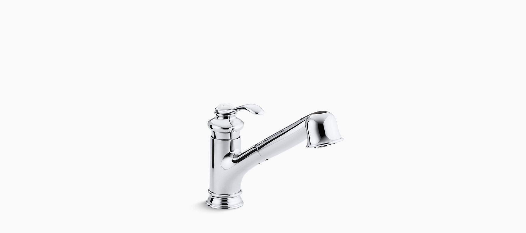 K 12177 Fairfax Single Handle Pull Out Kitchen Sink Faucet Kohler